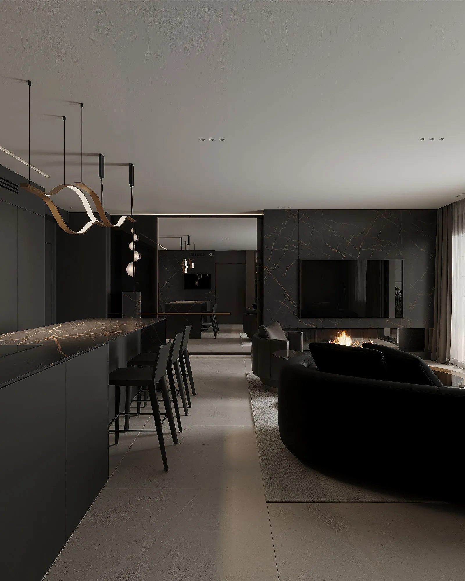 The Noir Apartment, Azur, Israel